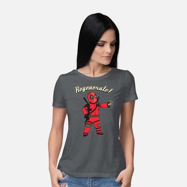 Regenerate Boy-Womens-Basic-Tee-pigboom