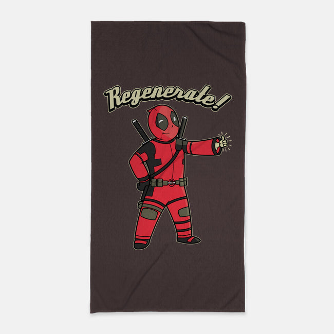 Regenerate Boy-None-Beach-Towel-pigboom