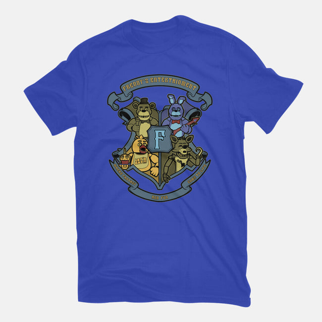 Freddy's Entertainment-Womens-Fitted-Tee-Astrobot Invention