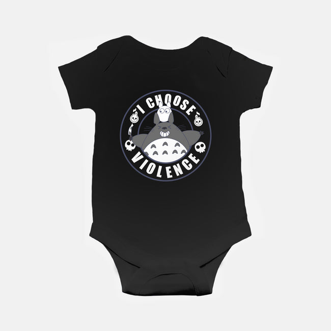 My Spirit Chooses Violence-Baby-Basic-Onesie-Tri haryadi