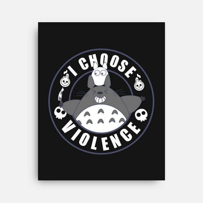 My Spirit Chooses Violence-None-Stretched-Canvas-Tri haryadi