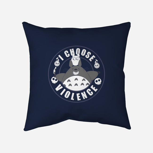 My Spirit Chooses Violence-None-Removable Cover-Throw Pillow-Tri haryadi