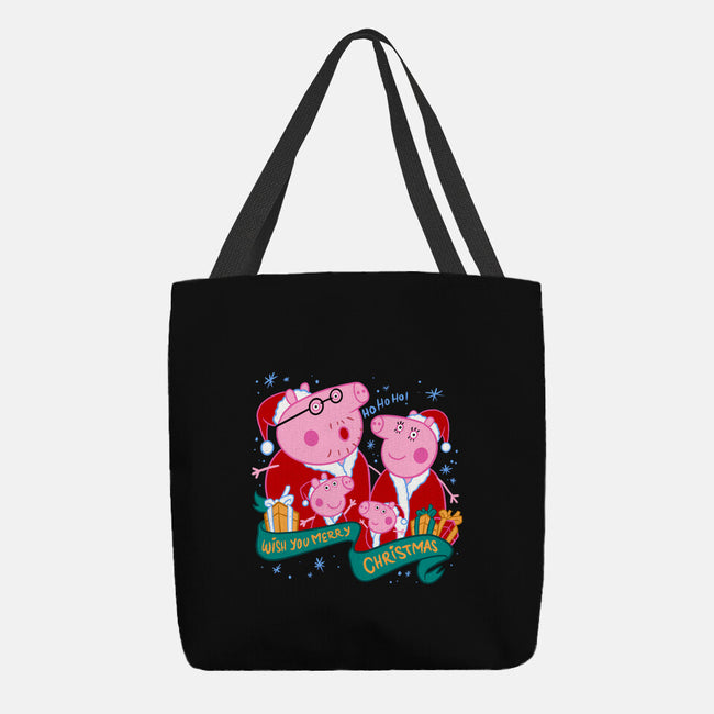 Christmas Family-None-Basic Tote-Bag-spoilerinc