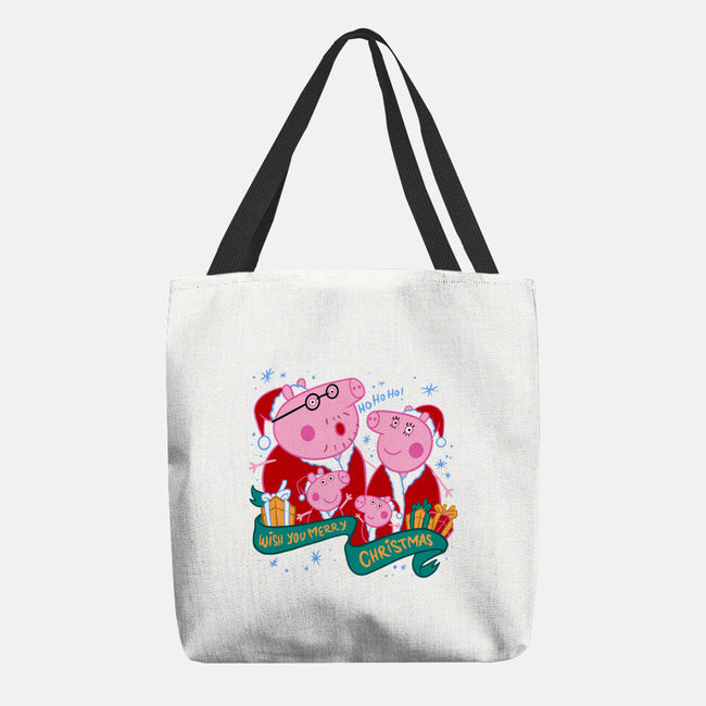 Christmas Family-None-Basic Tote-Bag-spoilerinc