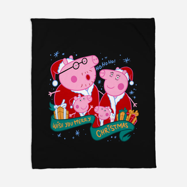 Christmas Family-None-Fleece-Blanket-spoilerinc