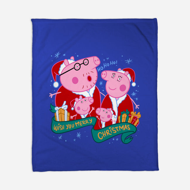 Christmas Family-None-Fleece-Blanket-spoilerinc