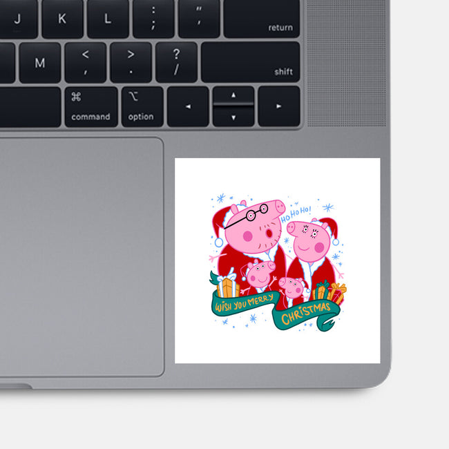 Christmas Family-None-Glossy-Sticker-spoilerinc