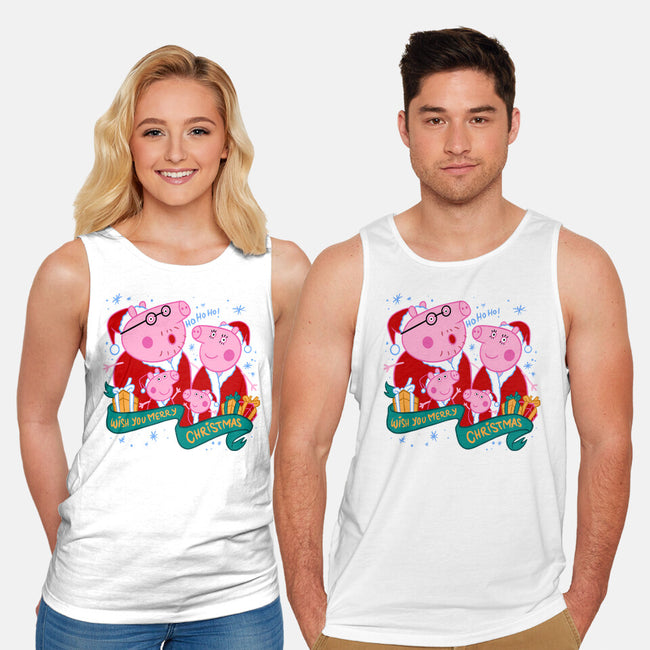 Christmas Family-Unisex-Basic-Tank-spoilerinc