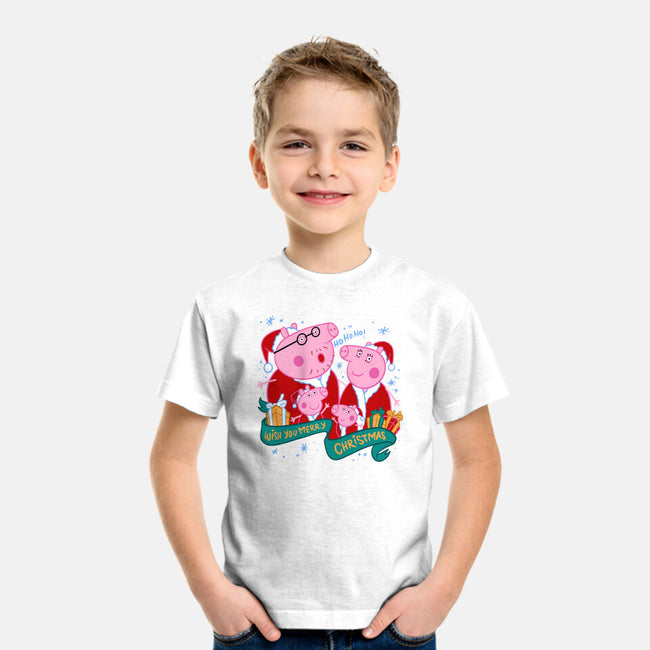 Christmas Family-Youth-Basic-Tee-spoilerinc