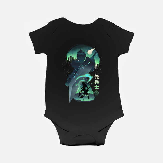 Ex-Soldier Landscape-Baby-Basic-Onesie-dandingeroz