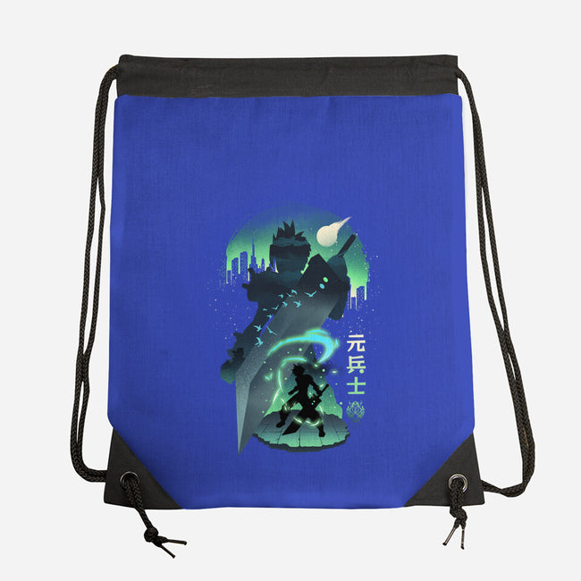 Ex-Soldier Landscape-None-Drawstring-Bag-dandingeroz