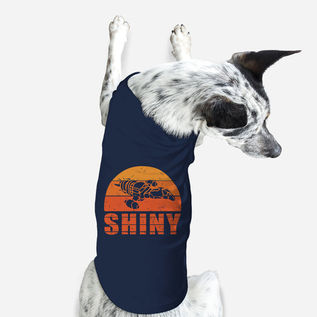 Vintage Shiny-Dog-Basic-Pet Tank-Melonseta