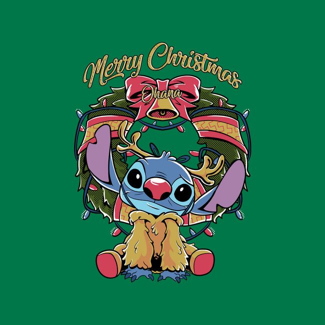 Stitch Christimas-Womens-Racerback-Tank-Nihon Bunka