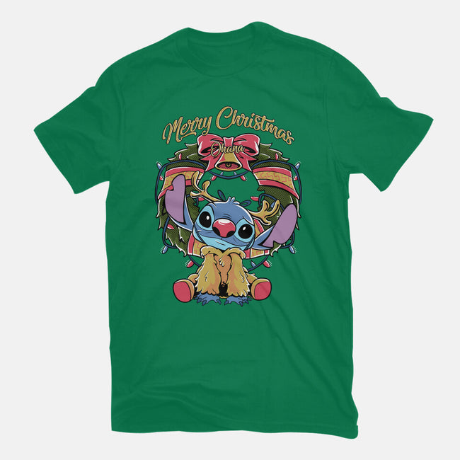 Stitch Christimas-Mens-Premium-Tee-Nihon Bunka