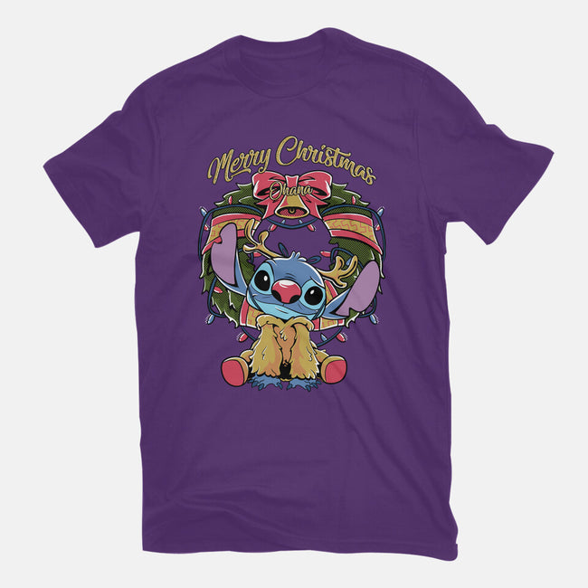 Stitch Christimas-Youth-Basic-Tee-Nihon Bunka