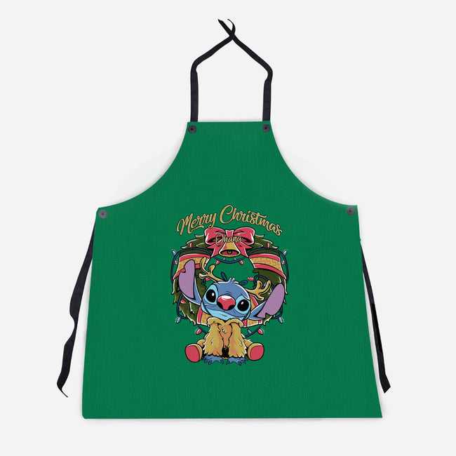 Stitch Christimas-Unisex-Kitchen-Apron-Nihon Bunka