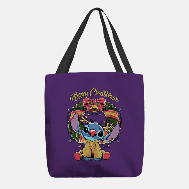 Stitch Christimas-None-Basic Tote-Bag-Nihon Bunka