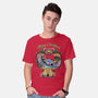 Stitch Christimas-Mens-Basic-Tee-Nihon Bunka