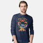 Stitch Christimas-Mens-Long Sleeved-Tee-Nihon Bunka