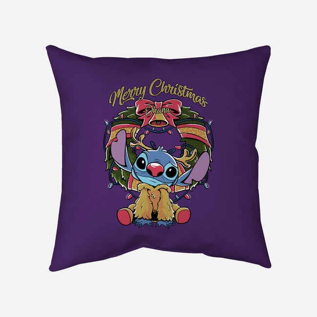 Stitch Christimas-None-Removable Cover-Throw Pillow-Nihon Bunka