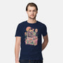 Cat Vending Machine-Mens-Premium-Tee-ilustrata