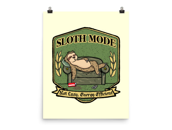 Sloth Mode