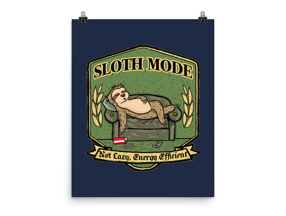 Sloth Mode