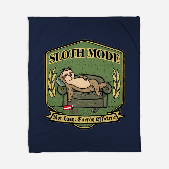 Sloth Mode-None-Fleece-Blanket-Agaena