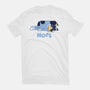 Nope Dad-Womens-Fitted-Tee-rocketman_art