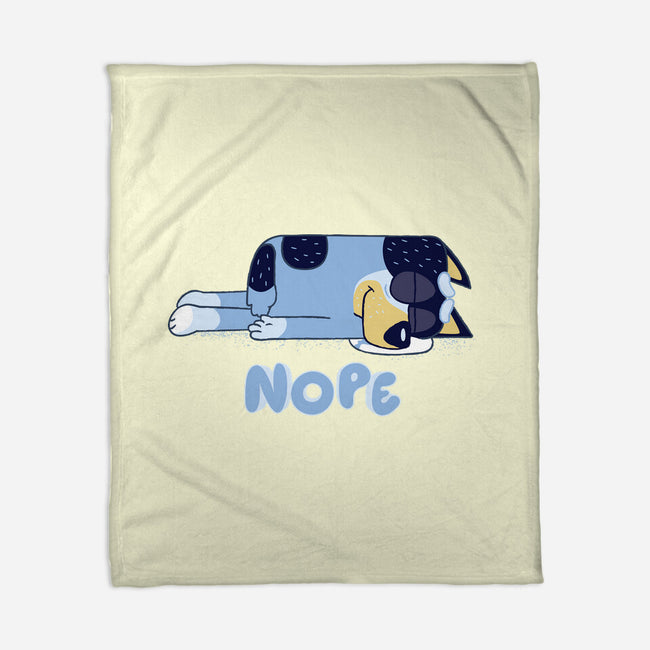 Nope Dad-None-Fleece-Blanket-rocketman_art