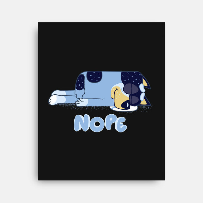 Nope Dad-None-Stretched-Canvas-rocketman_art