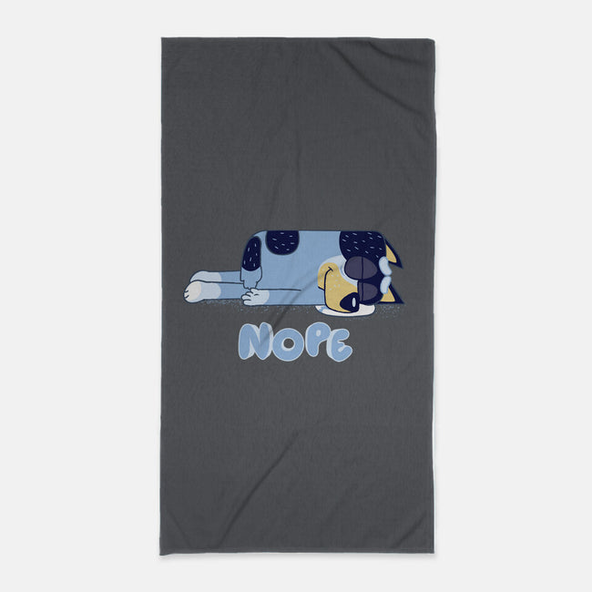 Nope Dad-None-Beach-Towel-rocketman_art