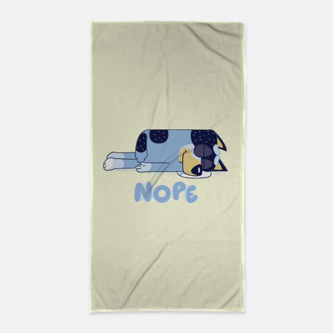 Nope Dad-None-Beach-Towel-rocketman_art