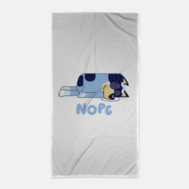 Nope Dad-None-Beach-Towel-rocketman_art