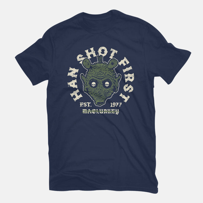 Han Shot First-Womens-Fitted-Tee-Wheels