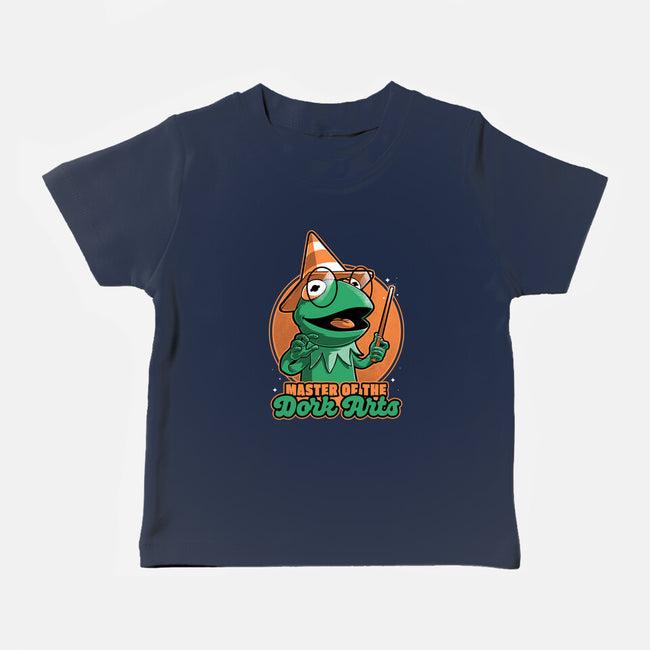 Dark Magic Frog-Baby-Basic-Tee-Studio Mootant