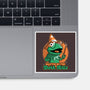 Dark Magic Frog-None-Glossy-Sticker-Studio Mootant