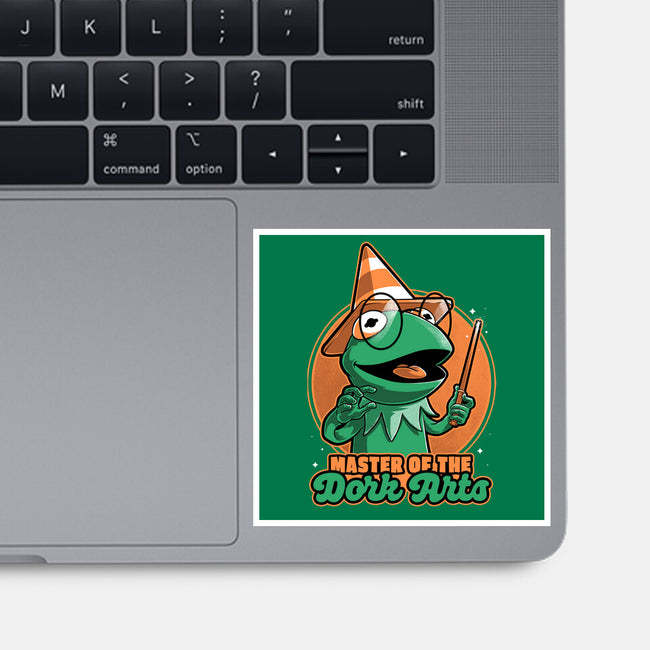 Dark Magic Frog-None-Glossy-Sticker-Studio Mootant