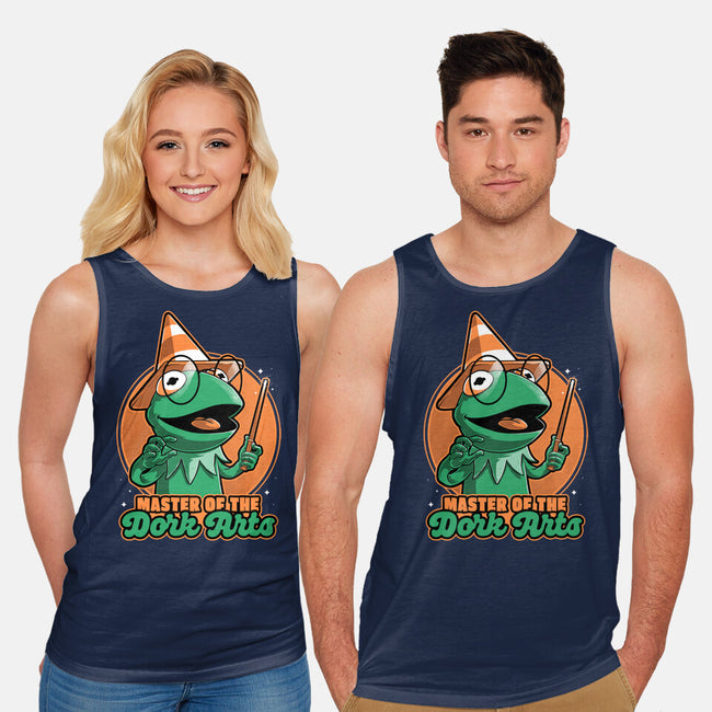 Dark Magic Frog-Unisex-Basic-Tank-Studio Mootant