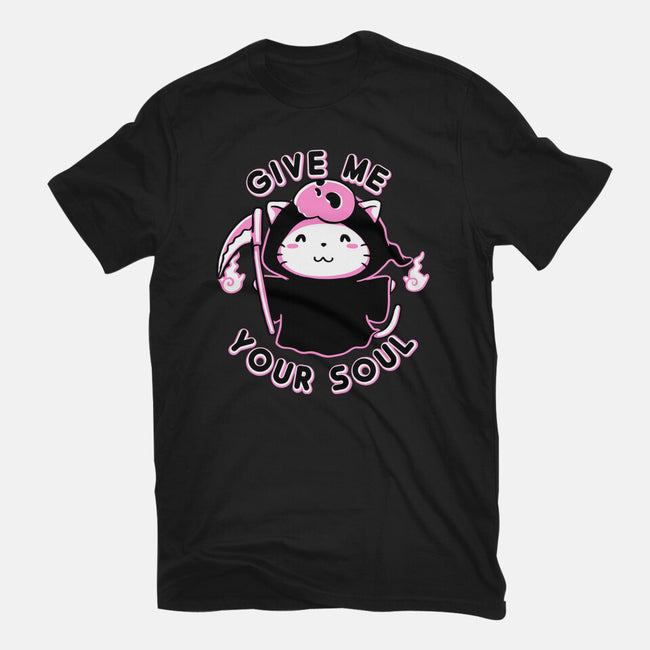 Give Me Your Soul-Unisex-Basic-Tee-naomori