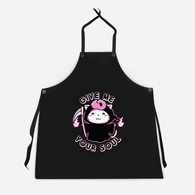 Give Me Your Soul-Unisex-Kitchen-Apron-naomori