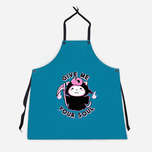 Give Me Your Soul-Unisex-Kitchen-Apron-naomori