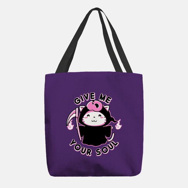 Give Me Your Soul-None-Basic Tote-Bag-naomori