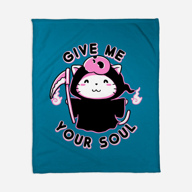 Give Me Your Soul-None-Fleece-Blanket-naomori