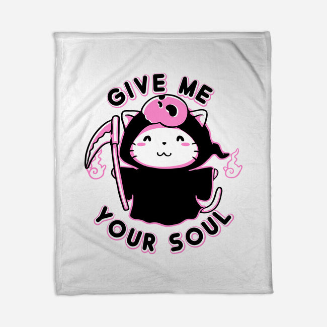 Give Me Your Soul-None-Fleece-Blanket-naomori