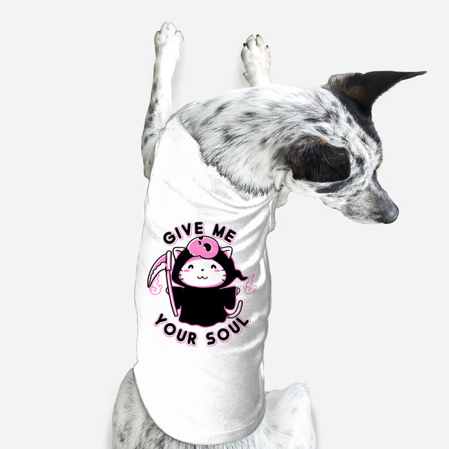 Give Me Your Soul-Dog-Basic-Pet Tank-naomori