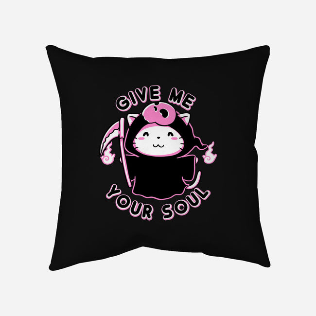 Give Me Your Soul-None-Removable Cover-Throw Pillow-naomori