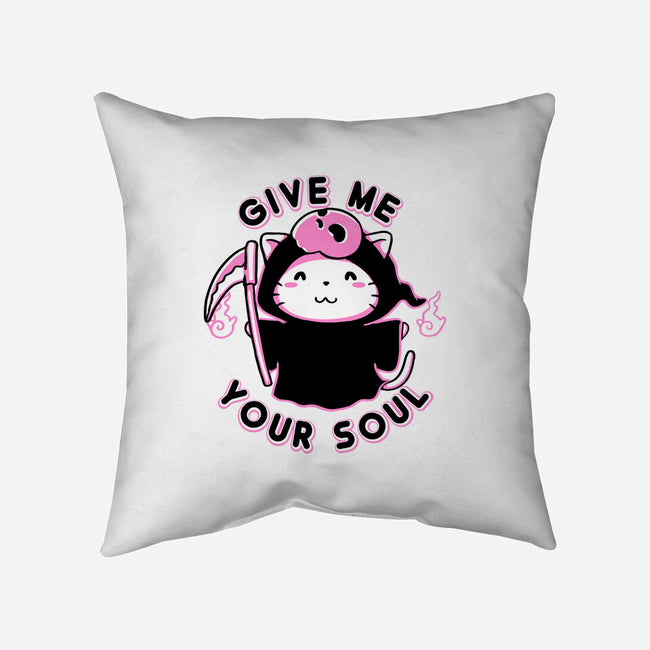 Give Me Your Soul-None-Removable Cover-Throw Pillow-naomori