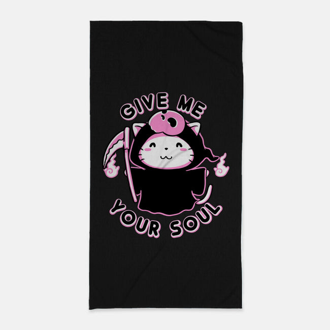 Give Me Your Soul-None-Beach-Towel-naomori