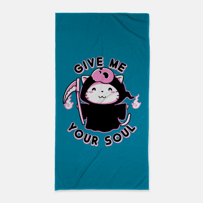 Give Me Your Soul-None-Beach-Towel-naomori